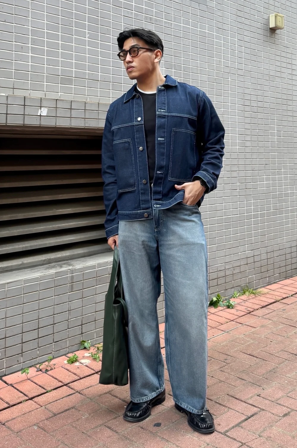 Wide-Cut Denim
